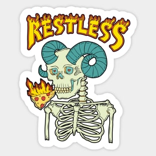 Restless Sticker